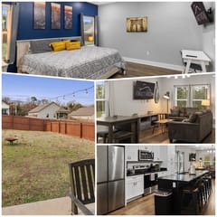 Lux Modern 3bd/2ba by Chick Battfld 20m to - Chatt Vistas