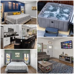 Lux Twin Homes 6bd/4ba Sleeps 18+people-20m to -Chatt Vistas