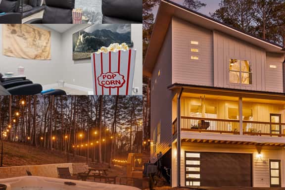 3Stry·Hot Tub·ModernTreehouse·20minTo·Chatt Vistas - Image 1