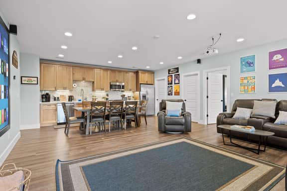 Chatt Vistas-2bd2ba- Fire Pit Terrace - Theater - Sleeps8+