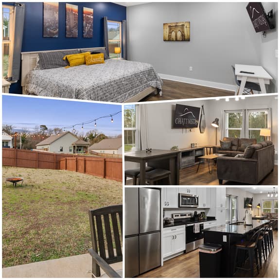 Lux Modern 3bd/2ba by Chick Battfld 20m to - Chatt Vistas