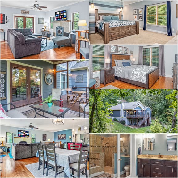 Side of Lookout Mtn-2bdrm Lux Bungalow-Chatt Vistas