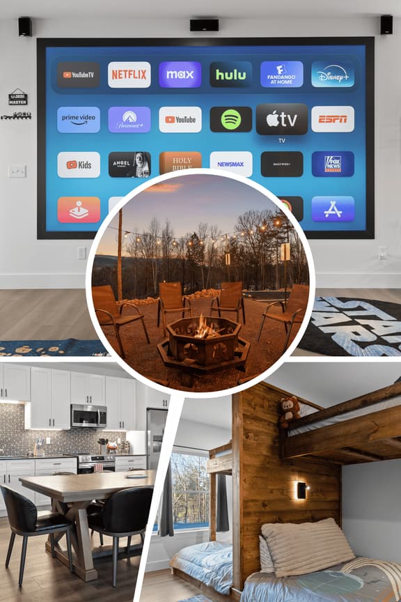 ChattVistasNEW|OldHywdTheater|2bd|HotTub|FirePit|Slps8+ - Image 1